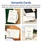 Avery 5-1/2" x 8-1/2" Rectangle, Matte Ivory Invitation Cards